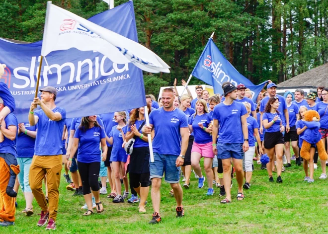 Austrumu slimnīcas komanda kuplā sastāvā startēs “Latvijas Sarkanā Krusta” Veselības dienās