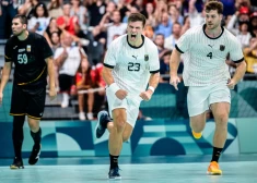 Renārs Uščins turpina iepriecināt gan Latvijas, gan Vācijas handbola cienītājus