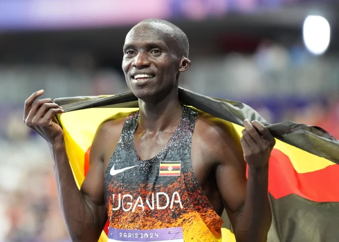 Ugandas sportists Džošua Čeptegei.