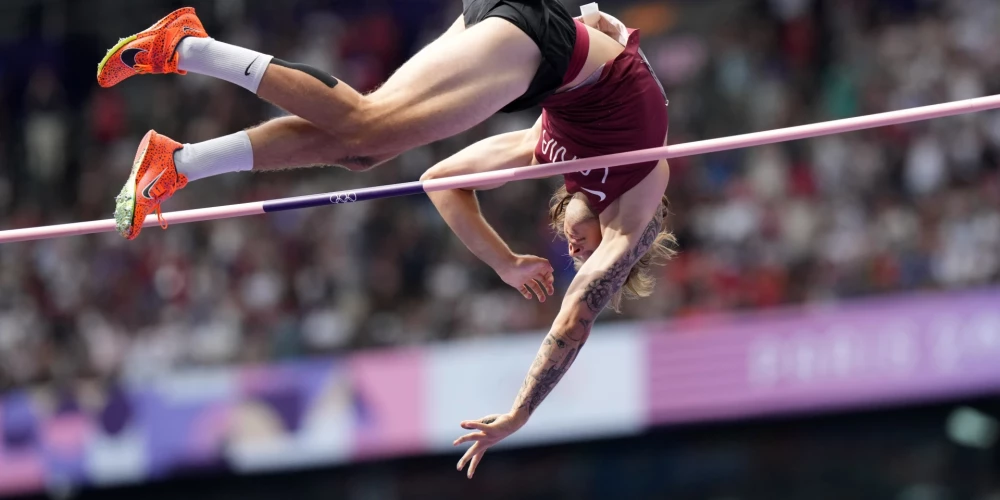 Valters Kreišs lidojumā.