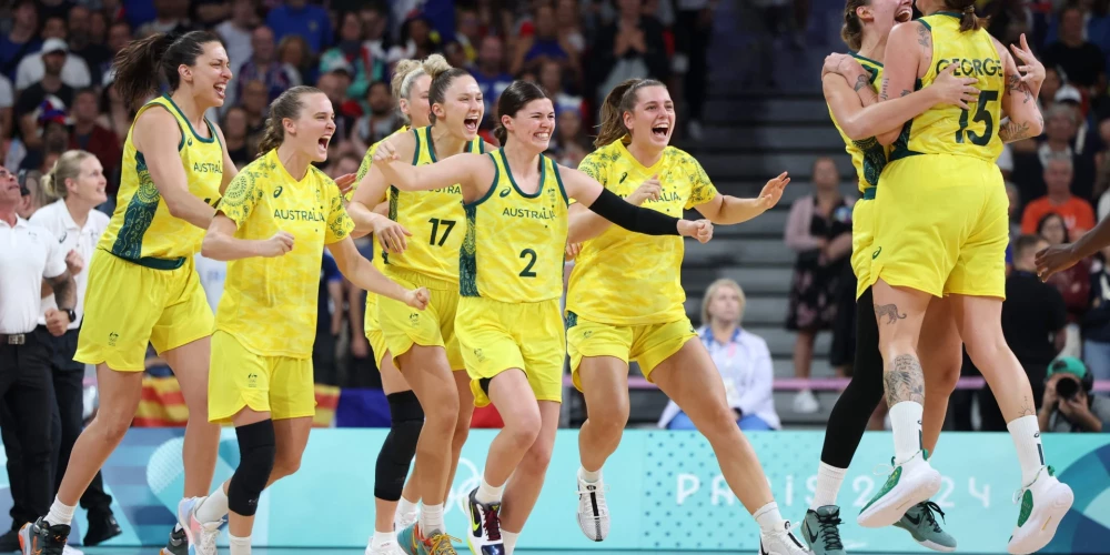 Austrālijas basketbolistes nopelna pēdējo ceļazīmi uz olimpiskā turnīra ceturtdaļfinālu