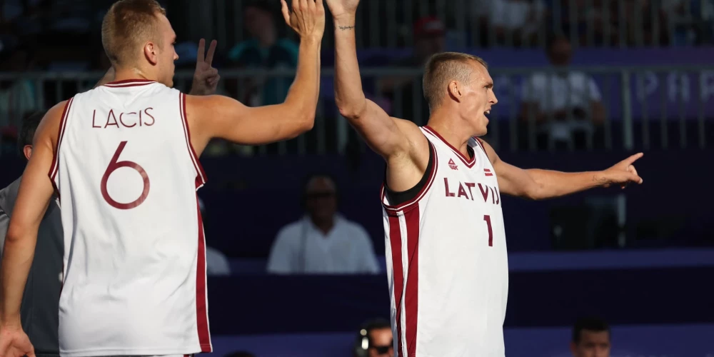 Nauris Miezis un Francis Lācis līdz šim bijuši paši efektīvākie 3x3 basketbola turnīrā savu metienu izvēlē.