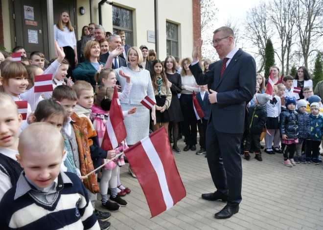 Valsts prezidents savas vizītes laikā Augšdaugavas novadā tiekas ar latgaliešu jauno paaudzi 2024. gada aprīļa vidū.