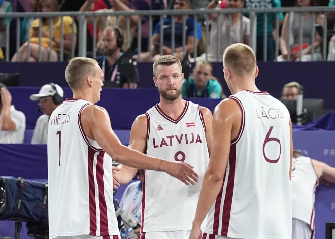 Zināms, cik par olimpiādē izcīnīto ceturto vietu varētu saņemt Latvijas 3x3 basketbolisti 