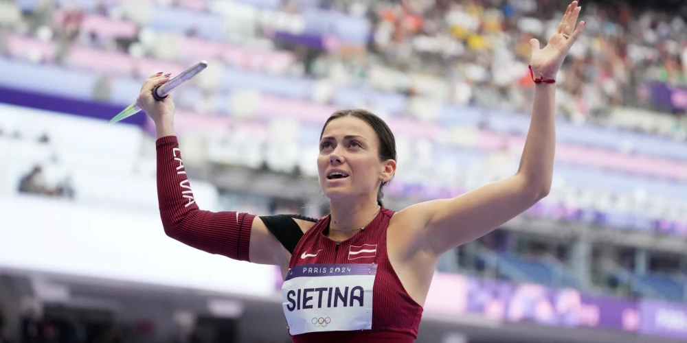 Šķēpmetēja Anete Sietiņa spēja ar katru metienu uzlabot savu sniegumu, tomēr līdz finālam neaizsniedzās.