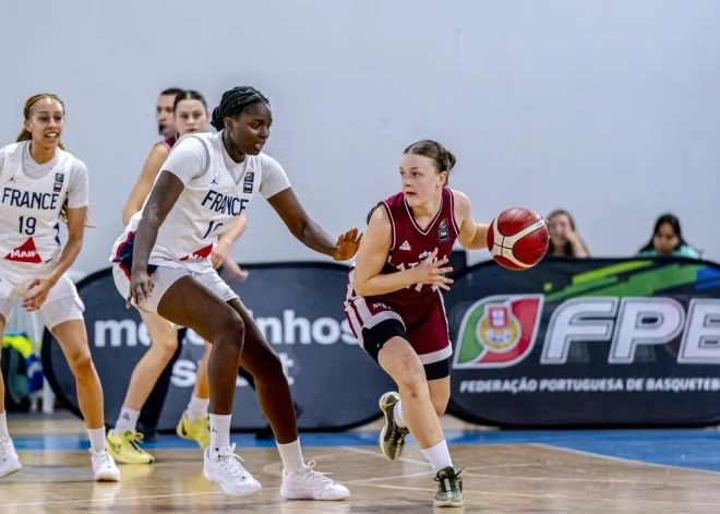 Latvijas U-18 basketbolistes Eiropas čempionātā turpinās cīņu par 9.-16.vietu