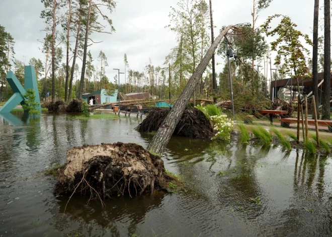 Pēc postošās vētras Jūrmala lūdz to atbrīvot no 10,5 miljonu eiro iemaksas pašvaldību finanšu izlīdzināšanas fondā