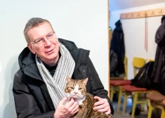 Rinkēvičs ar Seržantu.