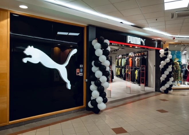 FOTO: Ieguldot 400 000 eiro, t/c “Origo” atvērts jaunākais “PUMA Factory Outlet”