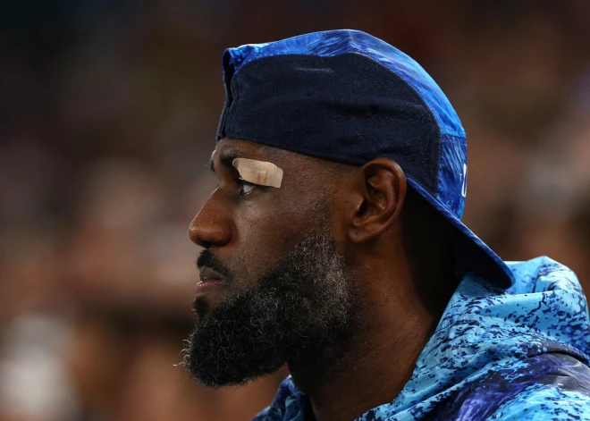 Kad tu esi Lebrons Džeimss, bet citiem patiesībā vienalga. Viens no olimpisko spēļu komiskākajiem misēkļiem