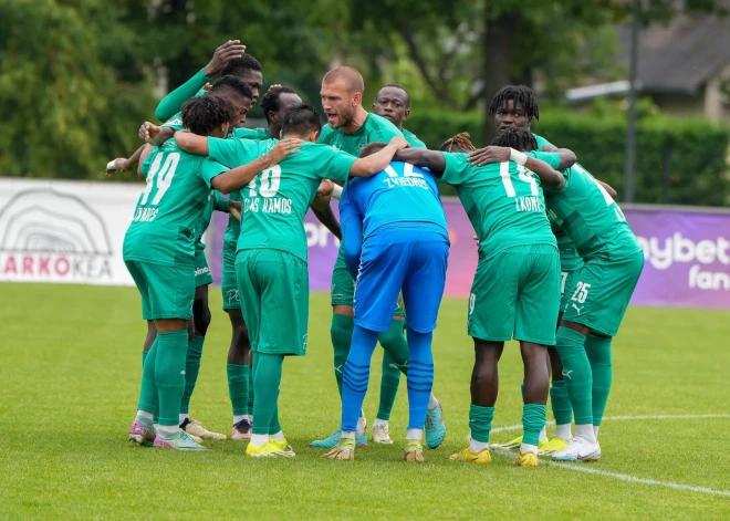 "Audas" futbolisti UEFA Konferences līgas kvalifikācijas trešo kārtu sāk ar uzvaru