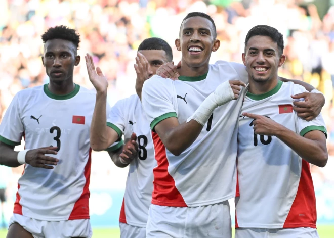 Marokāņi grauj Ēģipti un izcīna bronzu futbolā