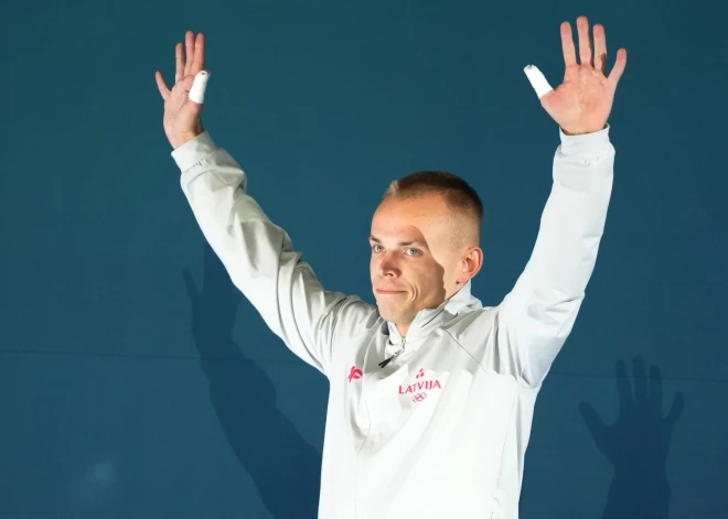 Svarcēlājs Ritvars Suharevs piedalās svarcelšanas sacensībās 2024.gada vasaras olimpiskajās spēlēs Parīzē.
