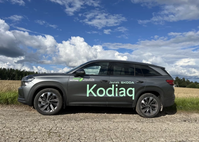 Vienkāršība ir vērtība: testējam jauno "Škoda Kodiaq"