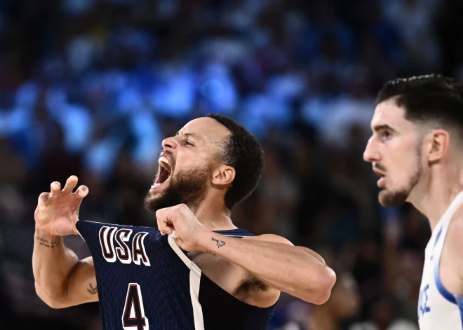 Pēc pusfināla izbīļa ASV basketbola "Dream Team" nokārto kārtējo olimpisko zeltu, finālā pieveicot mājinieci Franciju