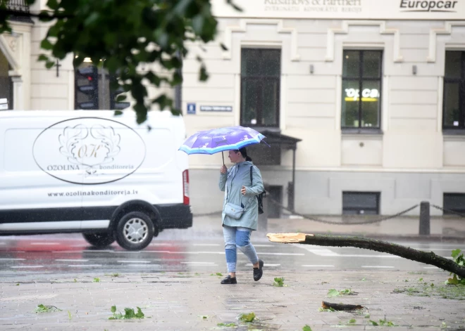 Nedēļas pēdējā diena pārsvarā būs lietaina