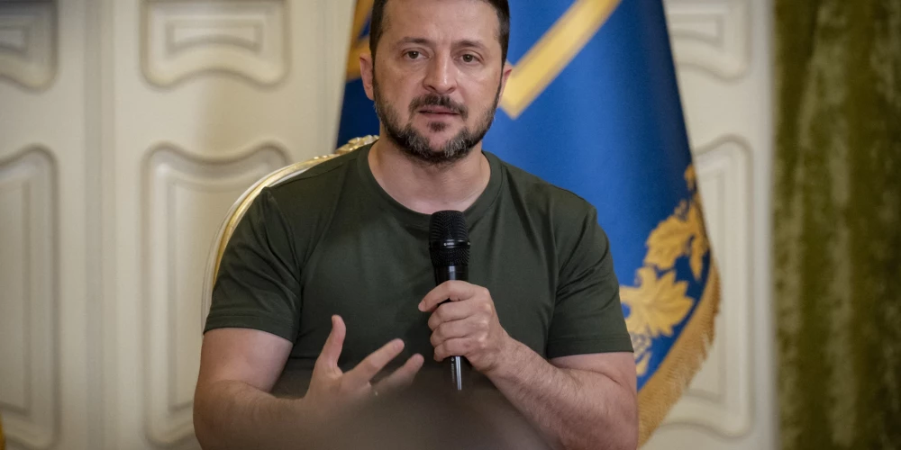 Ukrainas prezidents Vlodomirs Zelenskis.