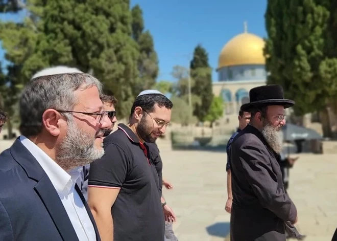 ES, ASV un ANO nosodījušas Izraēlas ministra provokācijas islāma svētvietā
