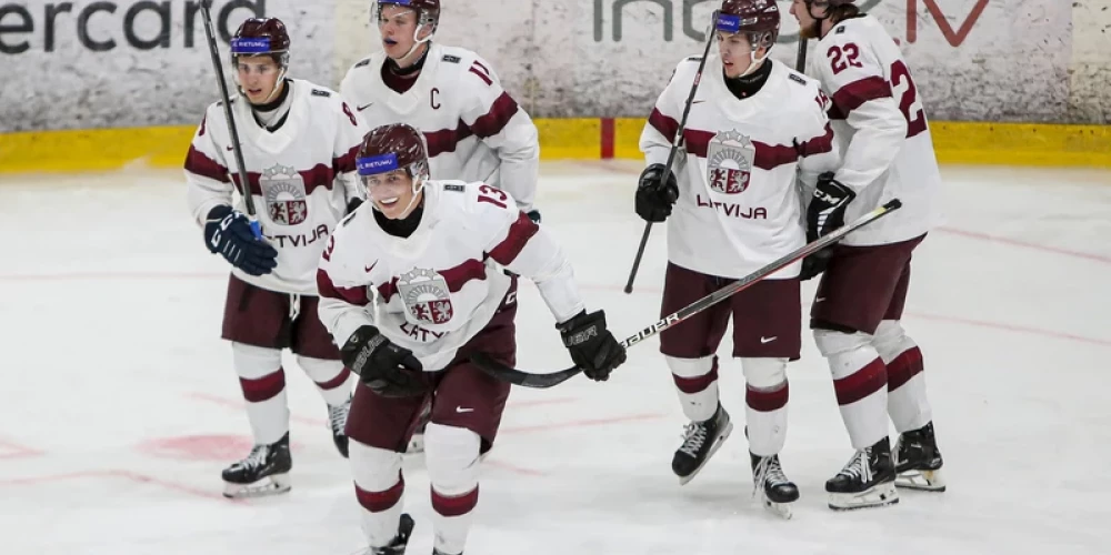  Latvijas U-20 "bordo" izlase ar 10:1 (2:0, 2:1, 6:0) sagrāva NCAA čempionāta vienību Kāsltonas "Spartans".