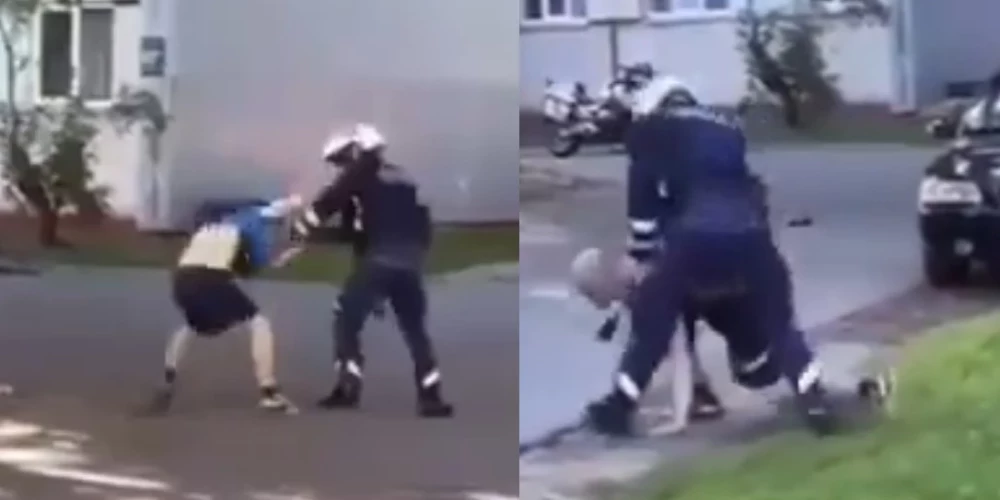 Мужчина не захотел сдаваться "без боя".