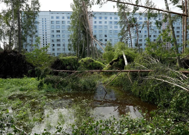 Сколько денег получит каждый пострадавший латвиец для устранения последствий июльской бури?