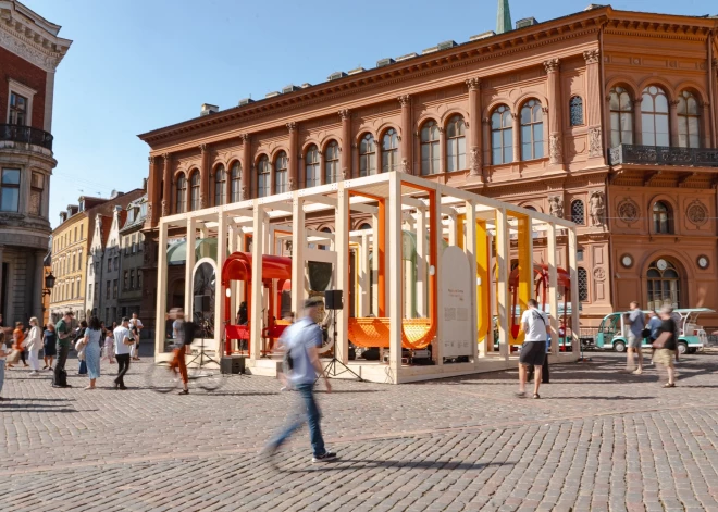 Rīgas pašvaldības Izglītības, kultūras un sporta departaments rīkoja metu konkursu vides mākslas objektu izveidei Vecrīgā.