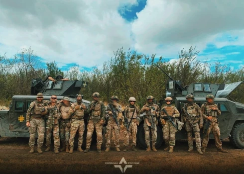 Leģiona "Krievijas brīvība" brīvprātīgie.