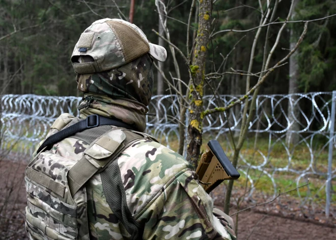 NBS pabeiguši žoga posma izbūvi uz Latvijas-Krievijas robežas