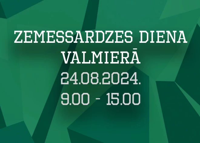 Zemessardzes diena Valmierā: no militārās tehnikas līdz krāšņai parādei - viss, kas jāredz!