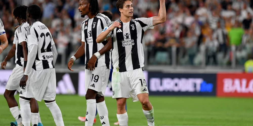 "Juventus" un "Atalanta" uzsāk sezonu ar uzvaru.