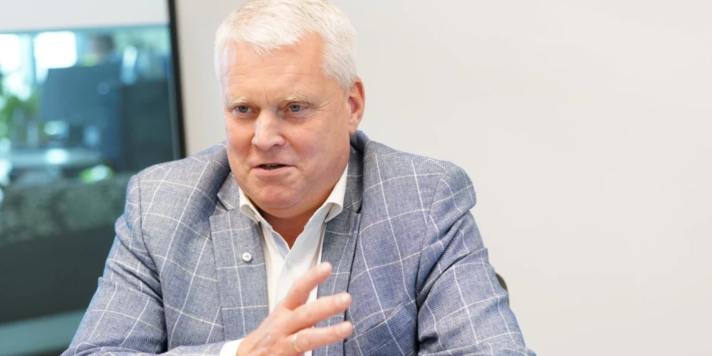 SIA "Ecolead" izpilddirektors Kaspars Fogelmanis.