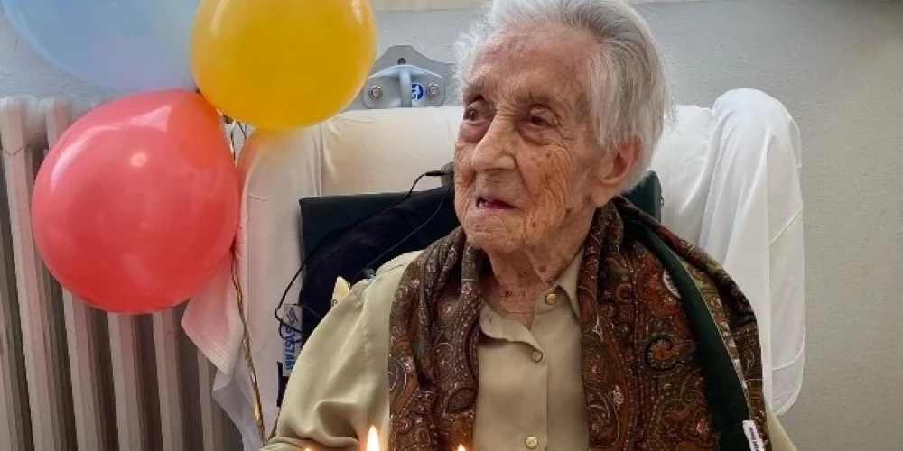 Так Мария праздновала 117-летие.