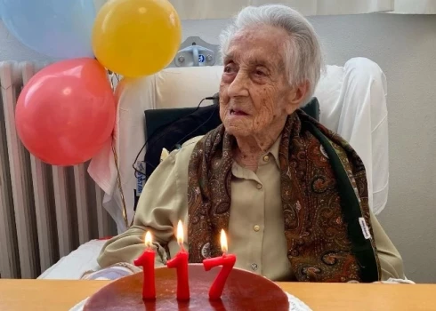 Так Мария праздновала 117-летие.