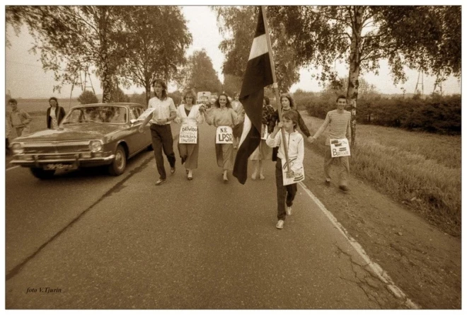 1989. gada 23. augusts Siguldā.