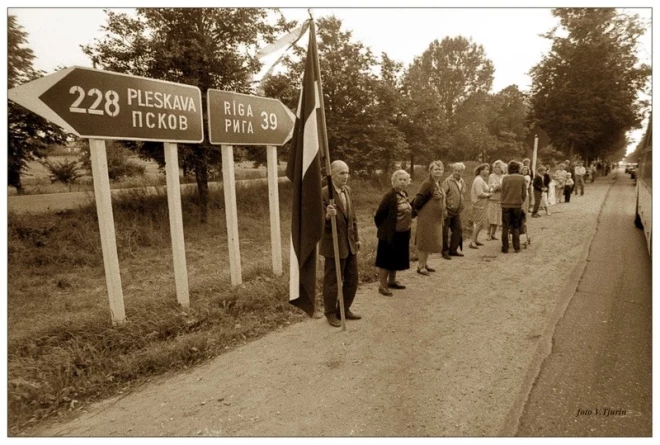  1989. gada 23. augusts Siguldā.