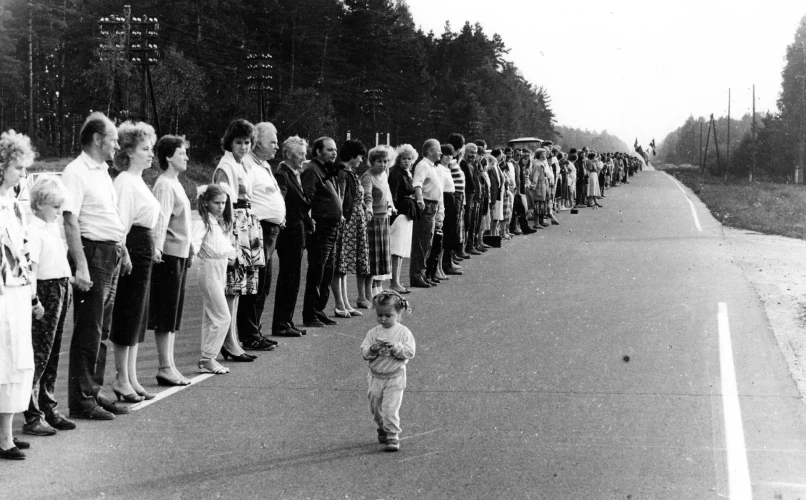 23 августа 1989 года в Саулкрасты.