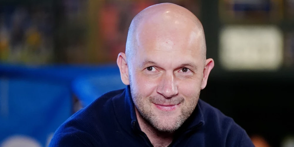 Futbola kluba "RFS" galvenais treneris Viktors Morozs.