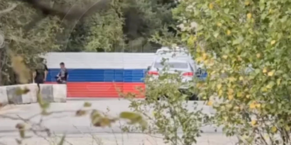 Volgogradas apgabala kolonijā izcēlies asiņains dumpis (ekrānuzņēmums no "X")