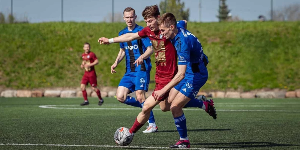 "Jelgava" Liepājā svinēja uzvaru "Tonybet" Latvijas futbola virslīgas 27.kārtas ievadā.