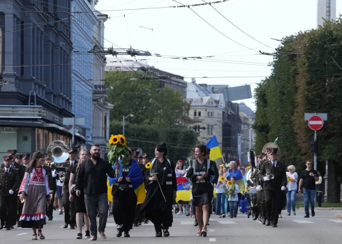 Ukrainas Neatkarības dienai veltīts pasākums un koncerts "Vienoti Ukrainai".