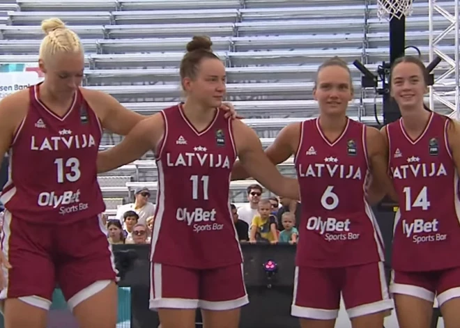 Latvijas sieviešu 3x3 basketbola izlase turnīrā ir izsēta ar 12. numuru.