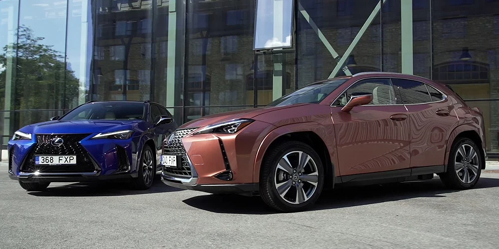 Jaunā Lexus UX kabīne ir tikpat kvalitatīva un eleganta kā lielajiem modeļiem. 