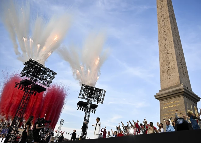 Paralimpisko spēļu atklāšanas ceremonija.