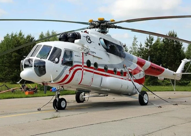 Kamčatkā pazudis helikopters Mi-8. Uz klāja bijuši 22 cilvēki