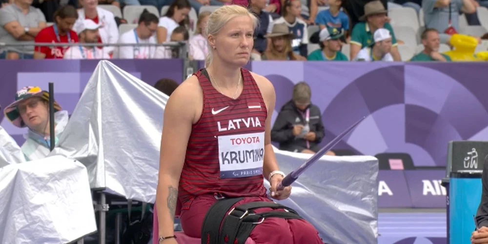 "Esmu ļoti pateicīga, ka viss notika kā vajadzēja," stāstīja Krūmiņa.