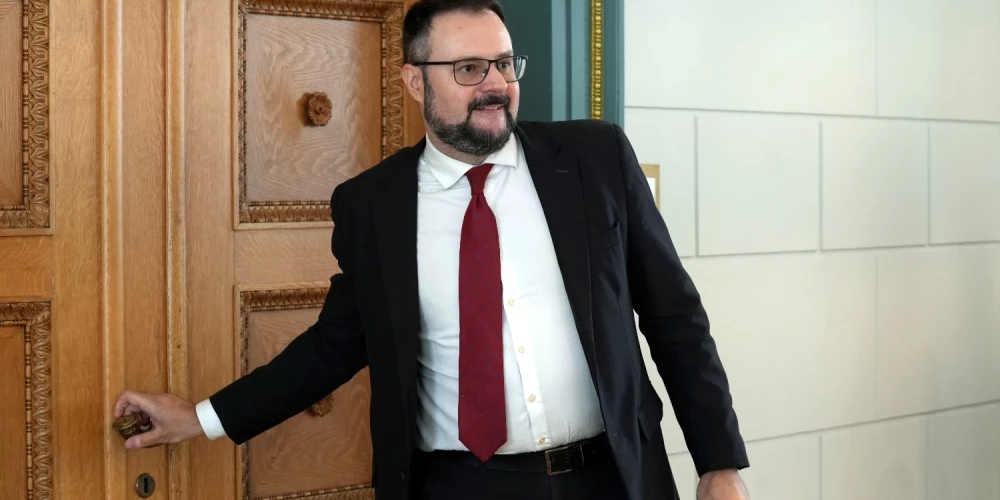 Satiksmes ministrs Kaspars Briškens. 