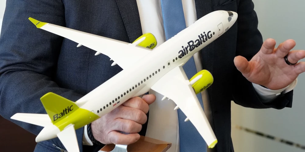 NacionƒÅlƒÅs lidsabiedrƒ´bas "airBaltic" izpilddirektors Martins Gauss.