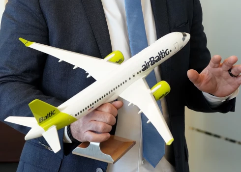 Nacionālās lidsabiedrības "airBaltic" izpilddirektors Martins Gauss.