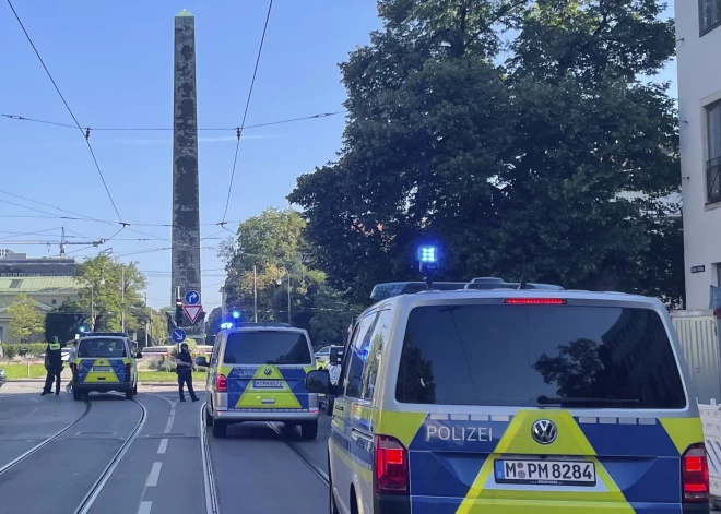 Minhenē notiek policijas operācija, dzirdami šāvieni