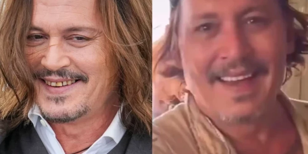 Раньше улыбка Джонни была совсем не голливудской.